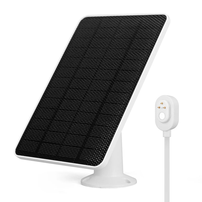 10W IP Security Camera Charger with Charging Cable Monocrystalline Solar Panel Charger for Arlo Ultra/Ultra 2/Pro 3/Pro 4/Pro 3