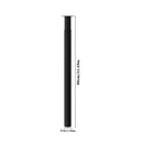 Livingandhome Height Metal Table Legs Furniture Accessories Anti-slip Black Iron Table Leg Round Metal Table Legs