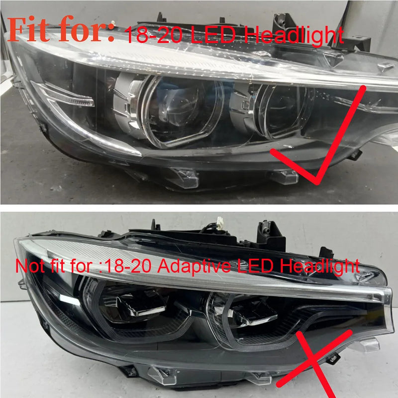 2018-2020 LED Headlight Yellow Angel Eyes DRL Chip Module For BMW F80 M3 LCI F32 F82 M4 F33 F83 F36 Daylight Yellow 63117493227