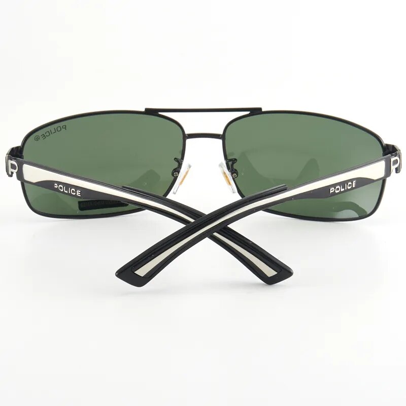 Luxury Brand POLICE Sunglasses Men's Polarized Pilot Sunglasses Top Brand Designer AAAAA+ Driving Glasses UV400 2018