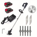 Wheels - equipped Rechargeable Cordless Lawn Mower for Yard Work
