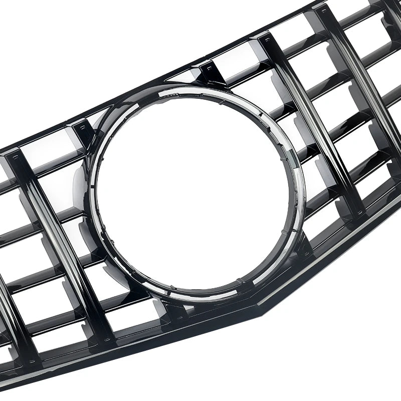For Mercedes W207 C207 Grille 2009-2013 Benz E Class E350 E550 C207 Coupe GT-R Grille Tuning Front Bumper Grill Grid CAR