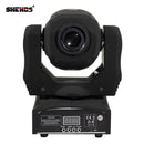 SHEHDS LED Spot 60W Moving Head Light Focus Function DMX512 Stage for Dj Disco Bar Wedding Party