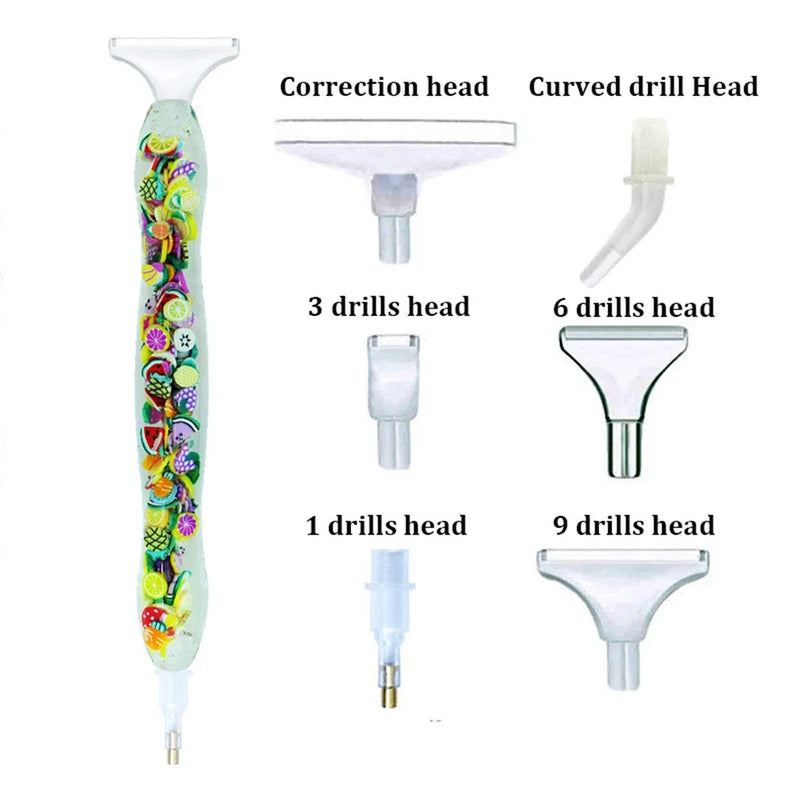Diamond Art Painting Pen Drill Tips Gem Picker Tool Kits Tool Accessories Stylus Nail Art Cross Stitch Decoration Easter DIY