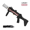 Outdoor Garden Tools BBQ Handheld Large Caliber Fierce Fire Spray Gun Card Portable Fire Gun Smoking Accessories