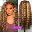 4/27 Deep Wave Lace Frontal Wig 13x4 HD Deep Wave Human Hair Wigs Pre Plucked Natural Hairline Transparent Lace Human Hair Wig