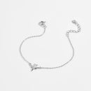 ANDYWEN 925 Sterling Silver Aircraft Charm Chain Bracelet Luxury Plain Women 2024 New Arrivals Trendy Simple Fine Jewelry Gift