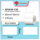 Phomemo M110 Thermischer kabelloser Etikettendrucker Tragbarer Bluetooth-Aufkleber Mini-Drucker Barcode-Etikettenhersteller Preisschilddrucker DIY
