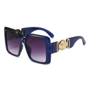 INS Popular Square Sunglasses Women Luxury Retro Brand Men Trending Travel Sun Glasses Female Shades UV400 Oculus