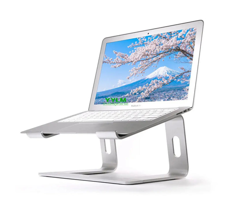 YYLM Laptop Stand Holder Aluminum Stand For MacBook Portable Laptop Stand Holder  Desktop Holder Notebook PC Computer Stand