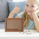 1000/2000/3000/5000/10000 Dollar Money Box Wooden Piggy Bank Money Saving Box Detachable Rustic Coin Bank Money Storage Box