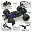 JIUSI PT14R V3 1/14 RC Racing Car 3S Battery 4WD 80km/h Brushless Motor 2.4G Remote Control 35C High Speed Off-road RC Truck