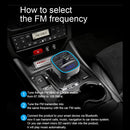 T25 Car Bluetooth 5.0 FM Transmitter MP3 Player Fast Charging Dual USB Charger
