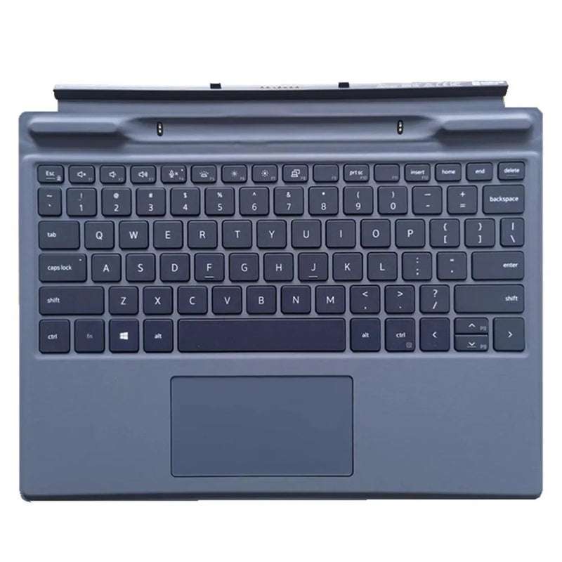 New US UK Keyboard for Dell Latitude 7320 Detachable Keyboard K19 Tablet Keyboard Base K19M-BK Original