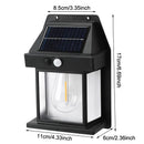 The Dusk Sentinel | Solar Motion-Activated Outdoor Wall Lights