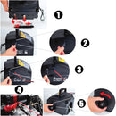 12V 906Kg Electric Hoist Lifting Crane Cable Hoist Winch for Boats  Trucks Cars with Hand-Held Rubber Remote Control