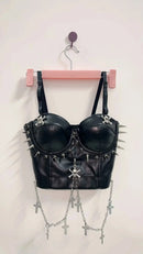 gothic clothes y2k top y2k clothes  Gothic Tank Tops  sexy  y2k crop top Skull top vintage tops harajuku tops  harajuku fashion