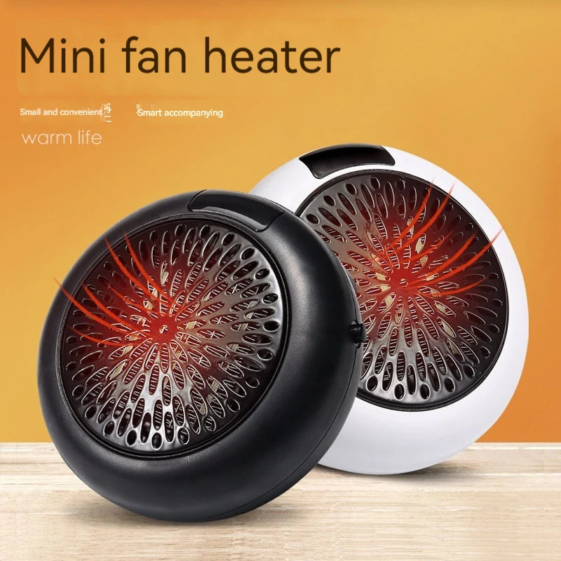 Portable electric heater Mini Wall-mounted home desk Heater Heater Quiet remote Quick heating thermostat