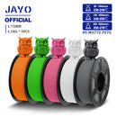JAYO 5Rolls PETG Filament 1.75mm High Speed PETG 3D Printer Filament 1.1KG/Roll High Flow Speedy Matte 3D Printing Materials