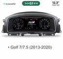 12.3'' Lcd Digital Dashboard Cluster For VW Scirocco Jetta Golf 6 7 MK7 Passat B8 B7 modify Auto Radio Instrument Paneel Cockpit