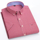 The Oxford Line | 100% Cotton Short-Sleeve Oxford Shirt