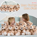 MorisMos 12 Pack Teddy Bears in Bulk 14 inch Teddy Bears for Kids Small Stuffed Animals Bulk
