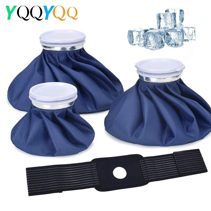 Ice Pack for Injuries, Hot & Cold Therapy, Teeth Pain Pack, Headaches Bag, Menstrual Water Backs Fast Release Reusable 9 in Bag