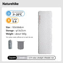 Naturehike Inflatable Mat 3.2/5.8/8.8 R Value Outdoor Ultralight Sleeping Pad Camping Portable Tent Single Moisture-proof Mats