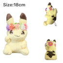 Pokemon Plush Christmas Easter Wreath Pikachu Eevee Scorbunny Ponyta-Galar Sylveon Kawaii Anime Figure Stuffed Toys Kids Gifts