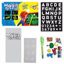 A3 A4 A5 Magic Luminous Drawing Board Malen mit Licht – lustiges Skizzenblockbrett Fluoreszenzstift Russisch Englisch Leuchtspielzeug