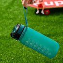 Bounce Farbverlauf Wasserbecher Student Mode Wasserflasche 700ML Einfache Fitness Outdoor Sport Trinkflasche mit Strohhalm