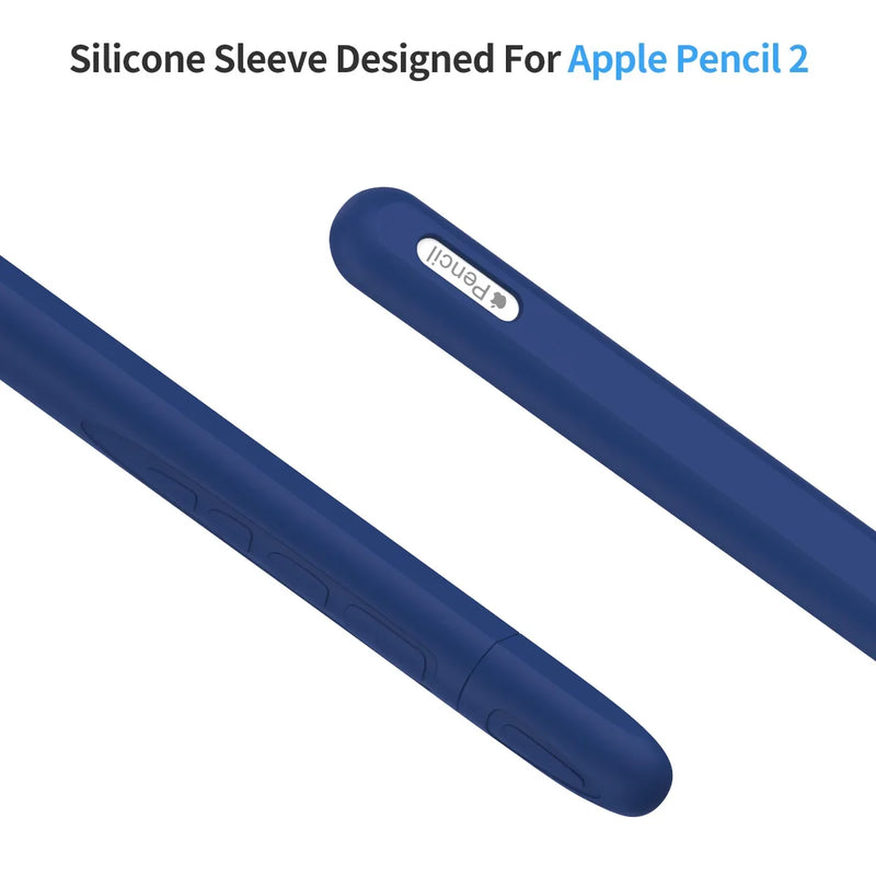 Case For Apple Pencil 2nd Generation For Apple Pencil 2 Holder Premium Silicone Cover Sleeve For iPad 2018 Pro 12.9 11 inch Pen