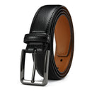 Men's High-quality Genuine Leather Long Needle Buckle Metal Automatic Buckle Men's Belt Strap Men's Fashion Classic Design
