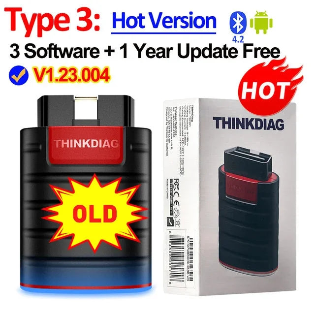 THINKCAR Thinkdiag Bidirectional Full Software Free OBD2 Scanner Diagnostic Tool