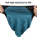 WEST BIKING Summer Cycling Hiking Scarfs UV Protection Bandana Mountaineering Mask Ear Hanging Neck Cover Cooling Sport Gear