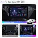 Junsun Android Wireless CarPlay Auto Car Radio For Opel Corsa E 2014-2019 2015 2016 Intelligent Systems DSP SWC RDS GPS FM BT