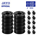 The LayerStack | 10-Roll 1.75mm 3D Printer Filament Collection (PLA / PETG / SILK)