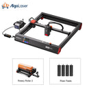 AlgoLaser Alpha 22W Business Laser Cutting Machine 3.5"Touch Screen APP Offline Control, DIY Engraver Tool for Metal/Glass/Wood