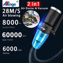 Electric Air Blower for Computer Cleaner,Cordless Air Duster,Replaces Compressed Air Can,Handy Dust for PC Keyboard Cleaning