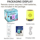 Muslim Arabic Koran Azan Clock Islam Night Light Wireless Bluetooth Speaker Quran Portable Bright Lamp Arab Islamic Holy Ramadan