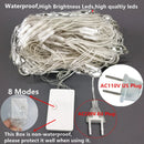 4mx6M 1.5MX1.5M 2x3M Christmas LED String Net Lights Outdoor Fairy Garden Decor Wedding Party Decoration Curtain Street Lights