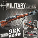 1026pcs 98K Sniper Rifle Gun Series Building Blocks Assembled Shooting Game Toys Gun Gifts for Kids