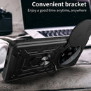Armor Funda for Xiaomi 14 Ultra Case Slide Camera Lens Protection Ring Stand Cover for Xiaomi 14 Ultra Capa