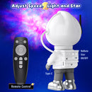 Astronaut Galaxy Projector Light Creativity Starry Sky 8 Nebula Modes Night Mood Bedroon Lamp With Remote Control
