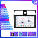 Carplay 4G 2 Din Android 14 Car Multimedia Player for Suzuki Swift 2005-2010 Navigation GPS AutoRadio Stereo DSP BT SWC DVR Cam