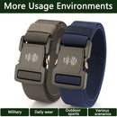TUSHI New Men's Belt Outdoor Hunting Tactics Belt Multi functional Buckle Nylon Belt High Quality Marine Corps Canvas Belt