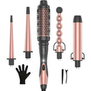 The Siren's Coil | 5-in-1 Professional Ceramic Curling Wand System