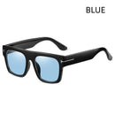 Outdoor Sunny Men And Women Square Frame Tide Frame Mirror New Anti-Blue Light Glasses Sunglasses Anti-blue Light Ultraviolet