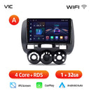 Junsun Wireless CarPlay Android Auto Car Radio for Honda Fit Jazz City 2002 2003 2004-2007 RDS GPS 4G WIFI Multimedia autoradio
