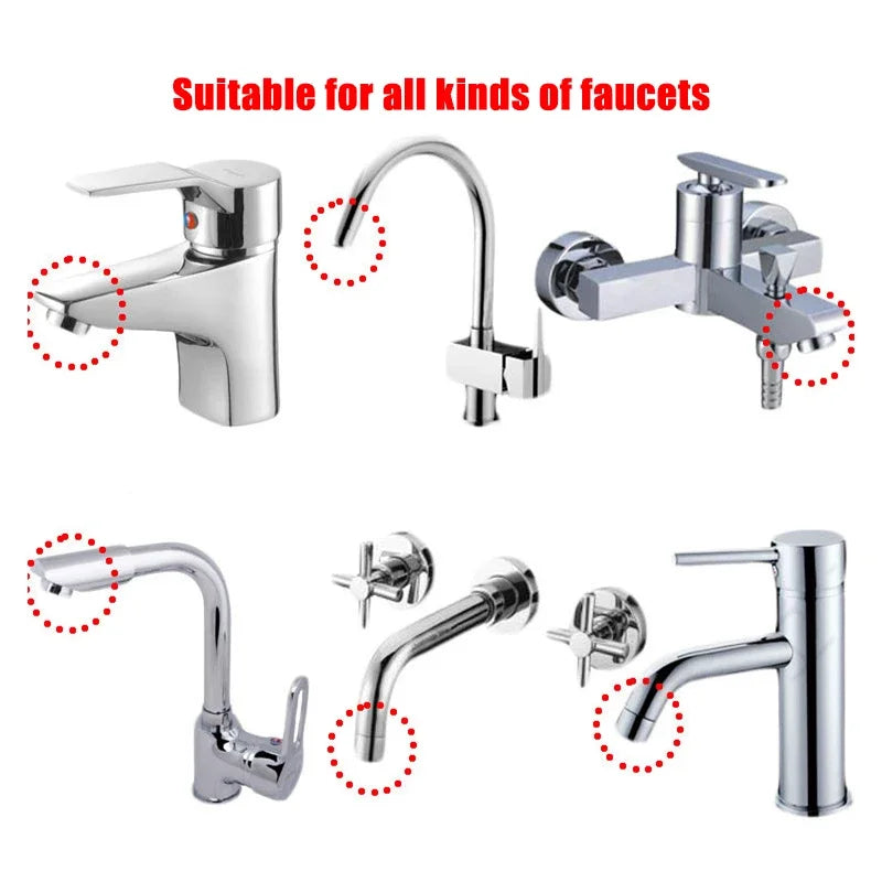 5/1Pcs Universal Kitchen Faucet Adapters Brass Tap Connector Mixer Hose Adaptor Garden Threaded Faucet Watering Garden Tools